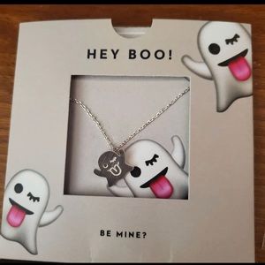 Wanderlust + Co Emoji Boo Necklace